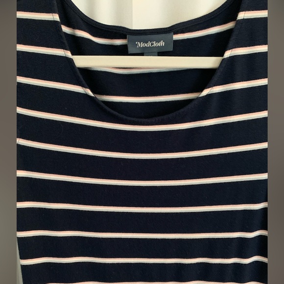 ModCloth striped maxi dress - Picture 3 of 4